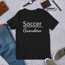 Load image into Gallery viewer, Dark Soccer Grandma T-Shirt
