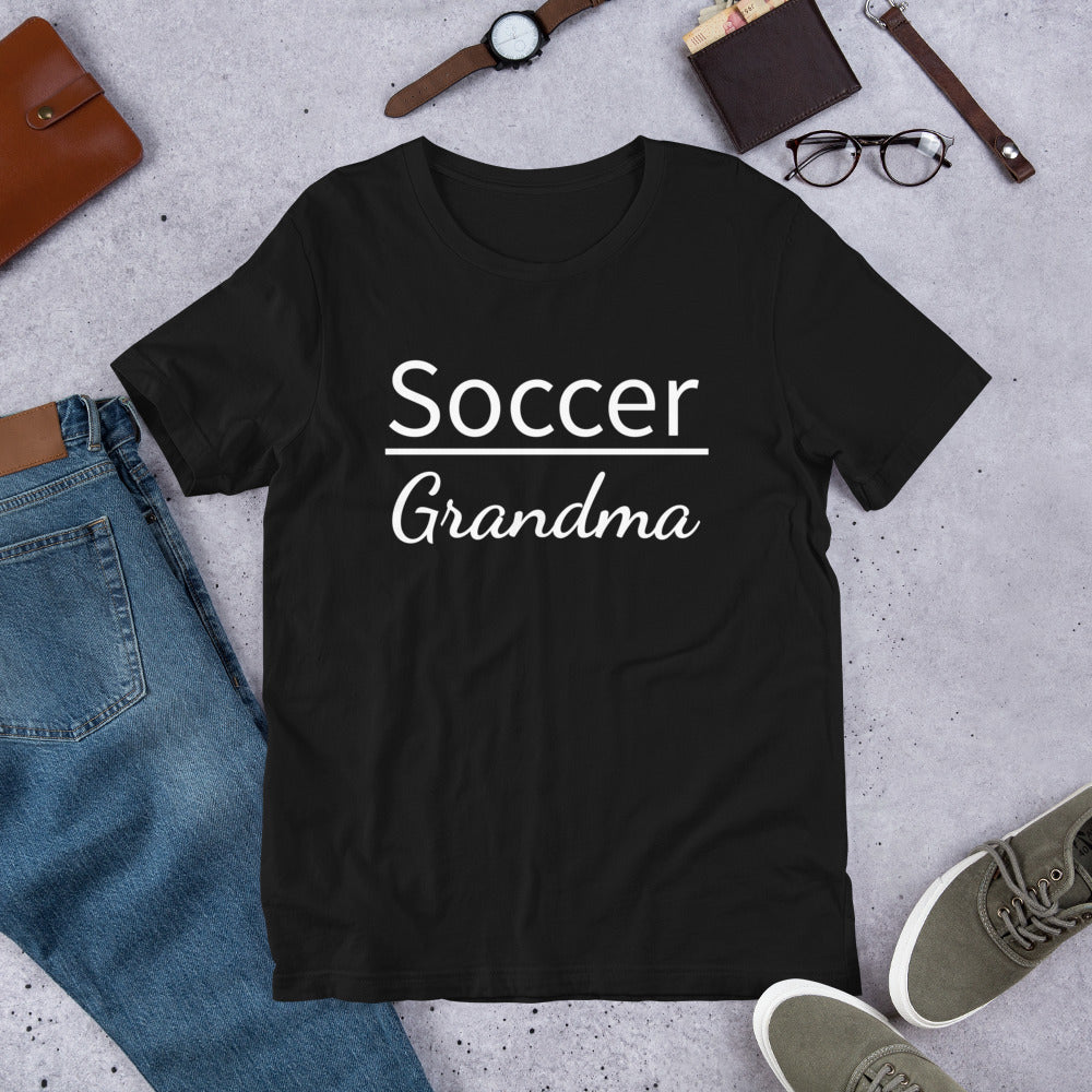 Dark Soccer Grandma T-Shirt