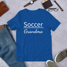 Load image into Gallery viewer, Dark Soccer Grandma T-Shirt
