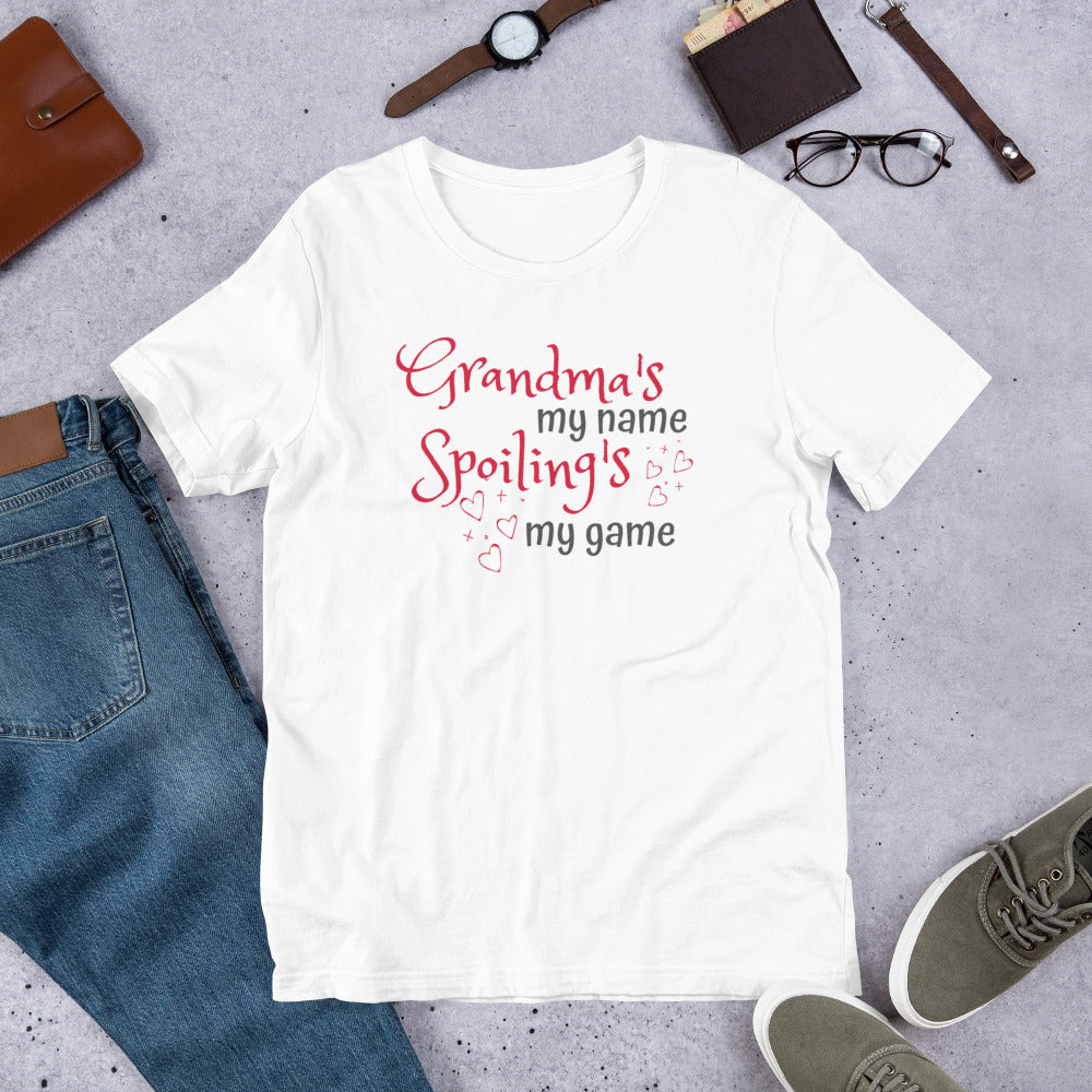 Spoiling's My Game Grandma T-Shirt