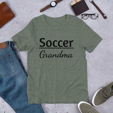 Load image into Gallery viewer, Bright Soccer Grandma T-Shirt
