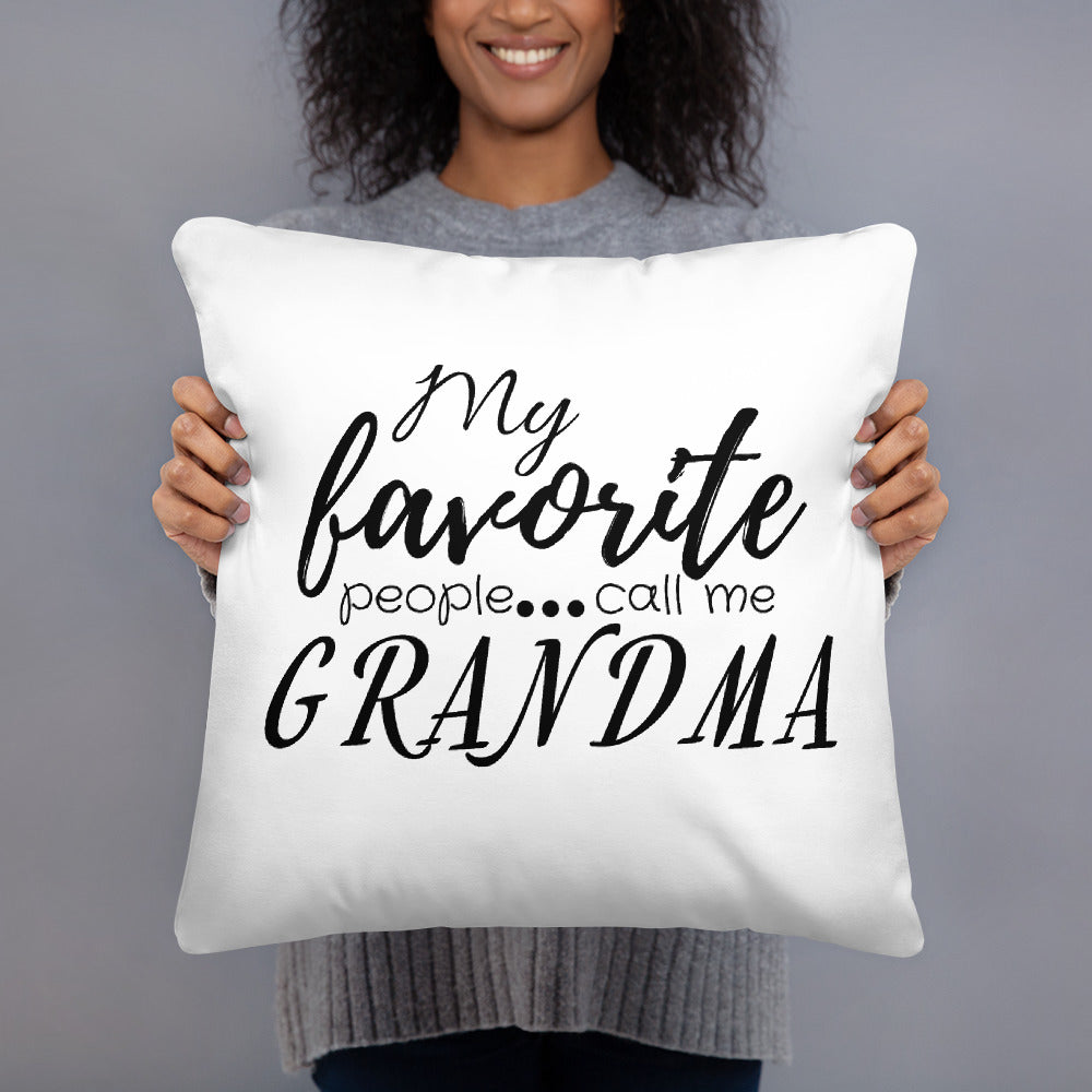 People Call Me Grandma Pillow