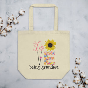 Love Being Grandma Tote Bag