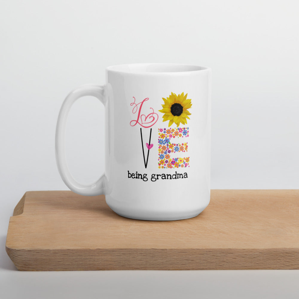 Love Being Grandma Mug (Large)